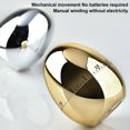 thumbnail image 5 of 60 Minutes Egg Model Mechanical Timer Cooking Alarm Clock Manual Timer for Kitchen Gold, 5 of 5