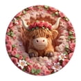 thumbnail image 2 of 1Pcs Valentine's Day Animal Themed Soft Area Rug Floor Mat For Bedroom Living Room, 2 of 6