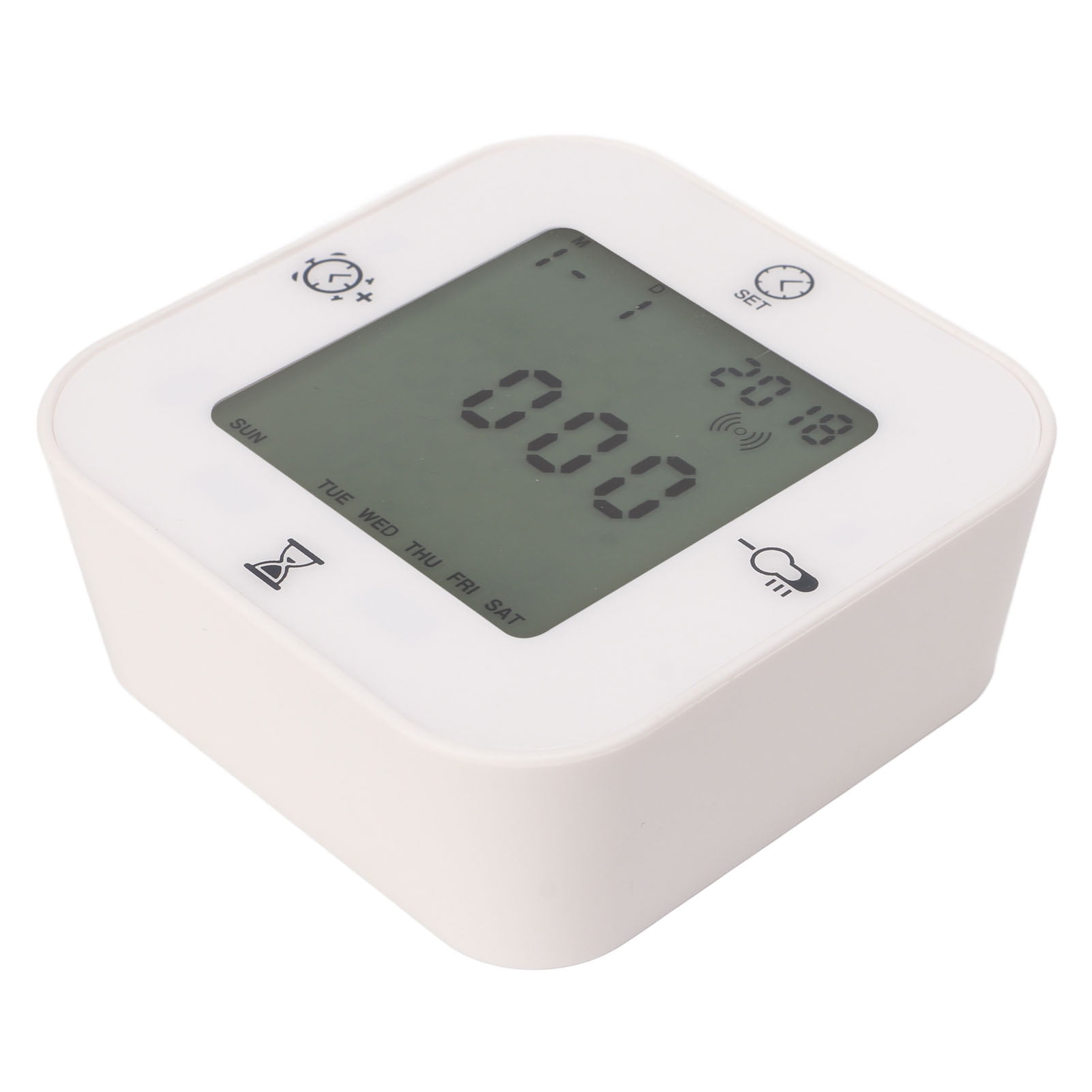 Termómetro de reloj digital indicador de humedad de temperatura
