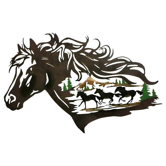 Stained Glass Hanging Stained Glass Kits for Adults with Everything Fabric Tassel Garland Christmas Wooden Beads Garland Pencil Ornament Glass Horse Shadow Wall Arts Decoration Horse Shadow Wall