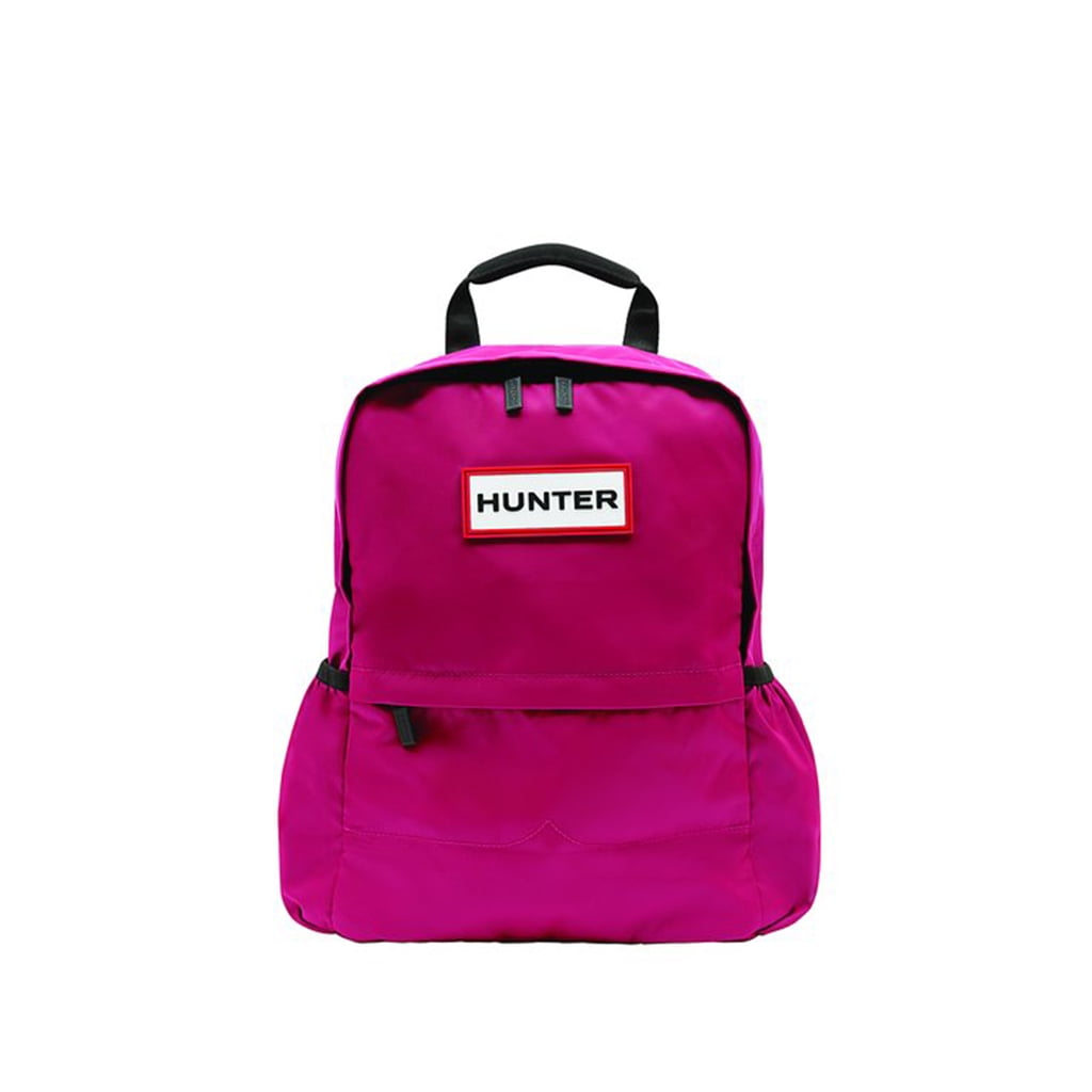 Hunter Original Nylon Backpack in Bright Pink