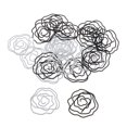 thumbnail image 3 of Paquete de 20 res de forma de flor rosa Archivo de clips de papel Clips de papel Clips de Papelería de oficina, 3 of 6