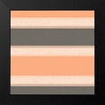 thumbnail image 2 of Tenoever, William 12x12 Black Modern Framed Museum Art Print Titled - Soft Stripes 1, 2 of 5