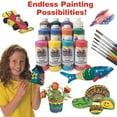 thumbnail image 4 of S&S Worldwide Color Splash! Liquid Tempera Bulk Paint, Set of 12 in 11 Bright Colors, 16-oz Easy-Pour Squeeze Bottles, For Arts & Crafts, School, Classroom, Poster Paint, For Kids & Adults, Non-Toxic, 4 of 8