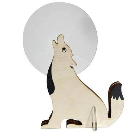 

Wooden LED Decorative Light Animal Acrylic Night Light for Home Room Decoration
