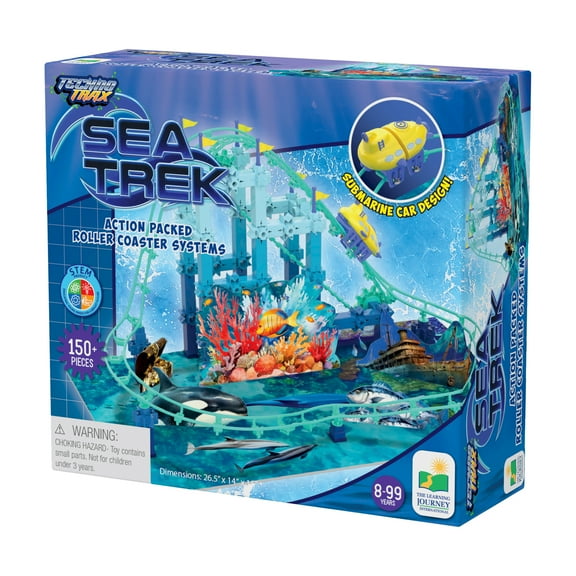 The Learning Journey Techno Trax - Sea Trek: 150  Pcs