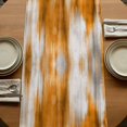 thumbnail image 5 of Table Runners 72 Inches Long Dress Scarves, Orange Grey Farmhouse Kitchen Table Runner, Coffee Tablerunners, Vintage Minimalist Abstract Gradient Art 14x72 Inch, 5 of 9
