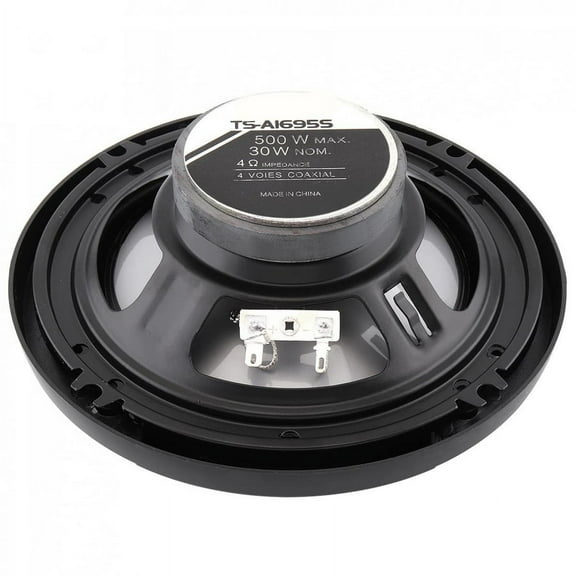 Acaigel 2PCS 6 Inch 500w 4 Way Car Coaxial Hifi Speakers Auto Music Stereo Full Range Frequency Speaker Non-destructive Installation