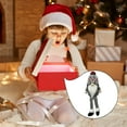 thumbnail image 5 of Hxlamzoo 1 Pc Christmas Faceless Dwarf Doll Red Gray Cloth Gnome Ornament Long Legged for Xmas Party Decor, Japanese Style Home Bedroom Sofa Desk Decoration, 5 of 6