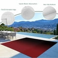 thumbnail image 6 of Outdoor Rug 5x8 ft Red Black Ombre Waterproof Outdoor Patio Rug Mat Non Slip Outside Area Rugs Carpet for RV,Camping,Porch,Deck,Pool,Balconybackyard,Aesthetic Abstract Watercolor, 6 of 9