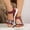 Wine, variant on Viluyesy Women's Flatform Sandals, Ankle Strap Wide Width Open Toe Casual Comfortable Walking Shoes Blue 6