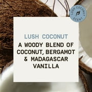 Papatui Men's Fast Absorbing Body Lotion, Lush Coconut, 11.5 oz