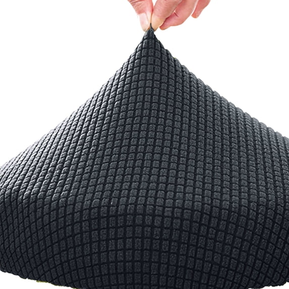 COOLL Chair Slipcover Elastic Stretchable Polyester Round Washable Stool Cushion for Home