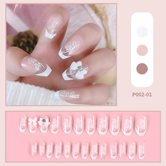 Parche de uñas portátil impermeable para manicura falsa HUOGUO