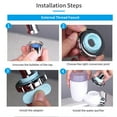 thumbnail image 4 of Yeacher Water Filter for Faucet, Water Purifier, Home Water Filtration System Neutral Direct Drinking Kitchen Tap Water Pre-Filter, 4 of 8