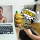 thumbnail image 5 of Almohada YADILLO Giant USB Big Enter con llave Stress Relief Toy, 5 of 8