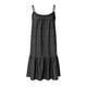 thumbnail image 3 of WILLBEST Vestidos Verano para Mujer Casual Floral Cuello Redondo Dobladillo con Volantes Tirantes Finos Vestido Corto sin Mangas Vestido de Playa Extra Grande, 3 of 3