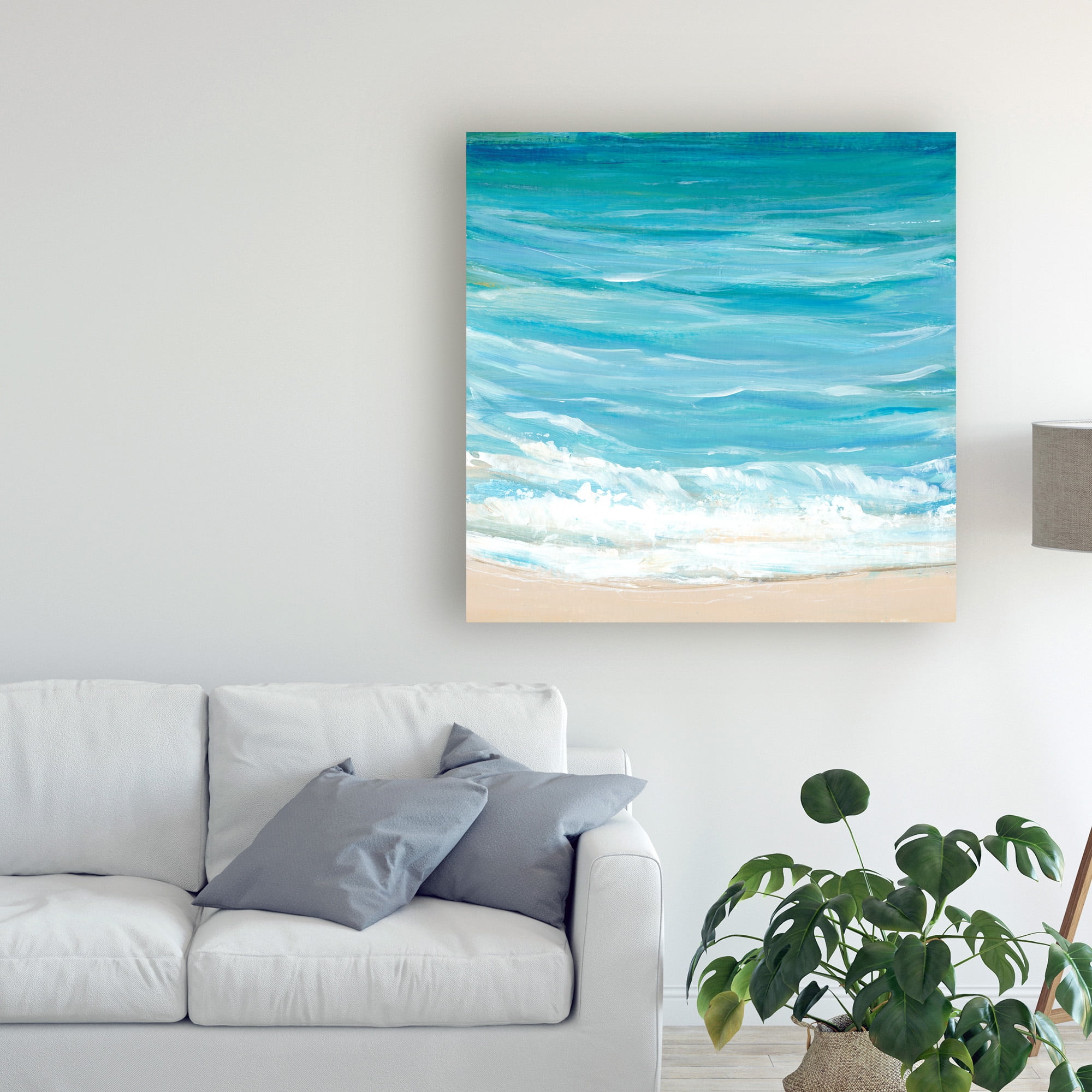 Sea Breeze Coast I' Canvas Art by Tim OToole