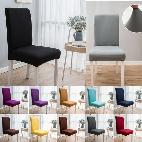 100Fens Chair Cover, Soft And Comfortable Chair Seat Cover -proof And Dirt- Chair Slipcover Suitable For Dining Chair