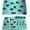 Funny Sea Turtle, variant on Galaxy Circles Star Placemats Set of 6 Rectangle Table Mats Washable Heat-Resistant Place Mat for Kitchen Dining Table Decor Indoor Outdoor