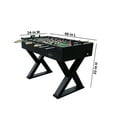 thumbnail image 7 of KICK Drias 48" Foosball Table (Black), 7 of 7