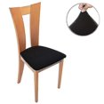 thumbnail image 3 of 6pcs Stretch Jacquard Chair Seat Covers-DF, 3 of 5