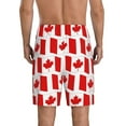 thumbnail image 2 of Balery Canada Men's Cotton Knit Pajama Shorts Waistband & Pockets,Short Pajama Pants-XX-Large, 2 of 8