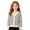 White, variant on Coerni Girls Button Up Sweaters Wide Striped V-Neck Knit Cardigan Cute Casual Kids Preppy Sweaters Outerwewar Spring Fall Clothes
