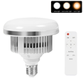 thumbnail image 2 of 85W LED Photographic Lighting Bulbs E27 Base Lamp with Remote Control Dimmable Daylight Bulb for Photo Studio Softbox,1 x bulb 1 x remote control,White, 2 of 7