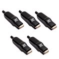 thumbnail image 1 of Maoww Lot de 5 Clips Fournis pour Sauteurs Automobiles Accessoires de Conversion de Test Noir, 1 of 6