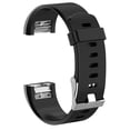 thumbnail image 2 of Correa de pulsera de correa de reloj de silicona para Fitbit Charge 2 (negro), 2 of 3