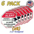thumbnail image 3 of Stickers de seguridad Psyfer, paquete de 6, 6.7 cm, resistentes a los rayos UV e impermeables, 3 of 8