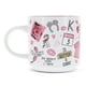thumbnail image 3 of Taza plateada con iconos de Buffalo Mean Girls, apilable, 380 ml, 3 of 9