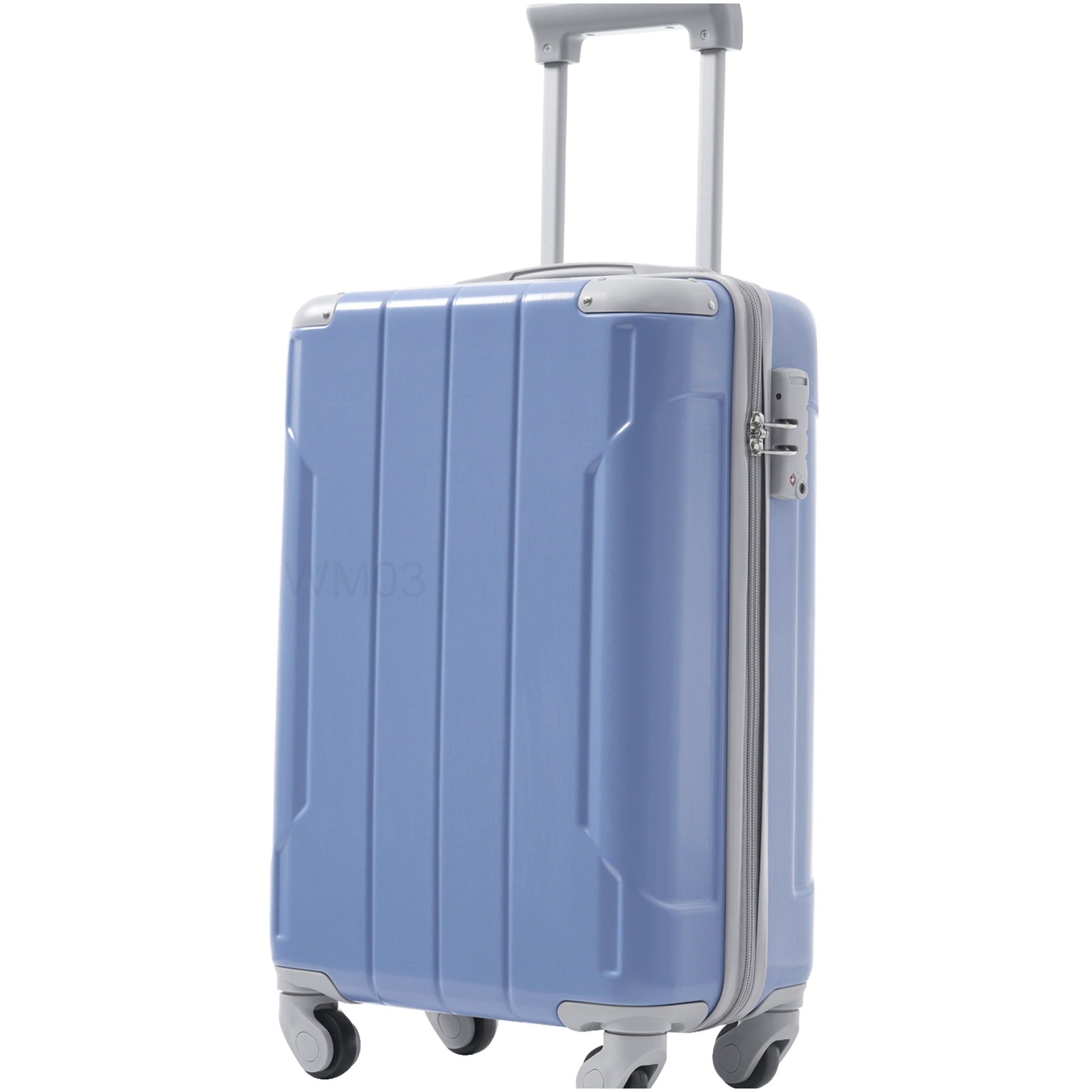 Lightweight ABS Hardshell Carry-On Luggage 3-Piece Set with 360° Spinner Wheels and TSA Lock