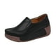 thumbnail image 1 of Zapatos casuales de mujer con plataforma, suela gruesa, suaves y con movimiento para el trabajo, talla 38 negro, 1 of 9