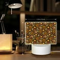 thumbnail image 6 of Cauagu Chrysanthemum turkey for Rectangle Acrylic Night Light - Acrylic Modern Bedside Light with LED Light Lamp Base - Decorative Night Lamp for Restaurant Bar Cafe Shop, 6 of 9