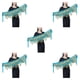 thumbnail image 2 of Cadena de cintura para danza del vientre Minnieouse cinco capas portátil tres filas lentejuelas borlas monedas cadera bufanda, 2 of 6