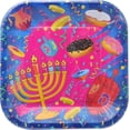 thumbnail image 5 of Hanukkah Plates - Hanukkah Paper Goods - 7 Inch - Serves 10, 5 of 5