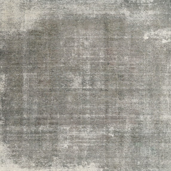 Ahgly Company Machine Washable Indoor Square Contemporary Army Brown Area Rugs, 8' Square