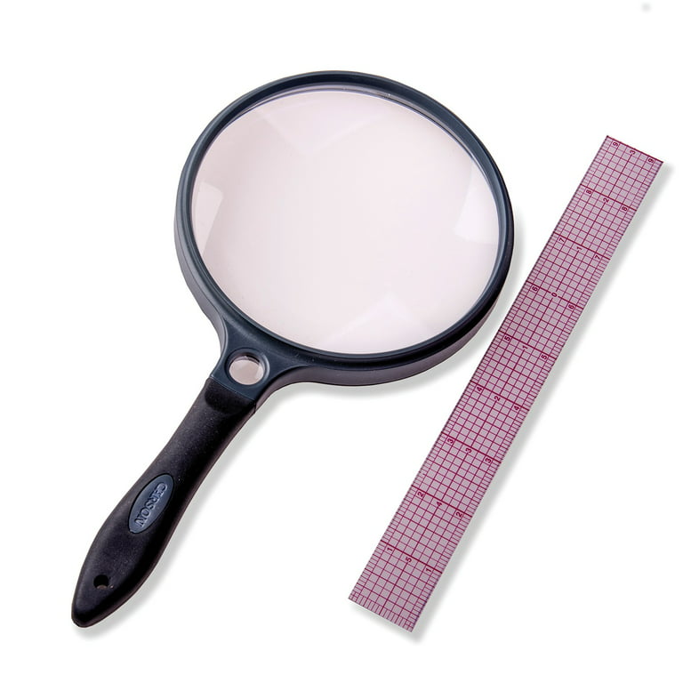 1 Sports Card Grading Tool Handheld 10X Magnifier LED Glass with Light N  Scale🔥