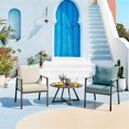 thumbnail image 2 of Home Square 3-Piece Set with Round Coffee Table & 2 Accent Chairs, 2 of 20