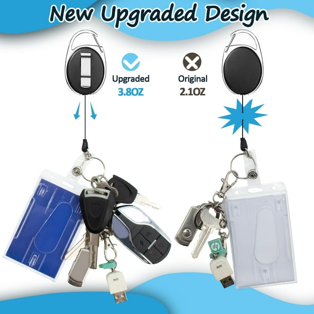  The Dark Planet Retractable ID Card Badge Holder with