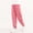 A449 Pink, variant on Kids Unisex Harem Pants Elastic Waist Loose Fit Baggy Jogger Sweatpants for Dance Sports Hip Hop Clothing, 5T-13Y