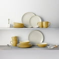 thumbnail image 5 of Noritake Colorwave Mustard 16-Piece Coupe Dinnerware Set, Service for 4, 5 of 7