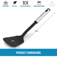 thumbnail image 2 of Zulay Kitchen Premium Nylon Spatula Turner (12.5 inch), 2 of 3