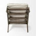 thumbnail image 5 of Mercana Olympus VI Beige Fabric Wrapped Wooden Frame Accent Chair, 5 of 9