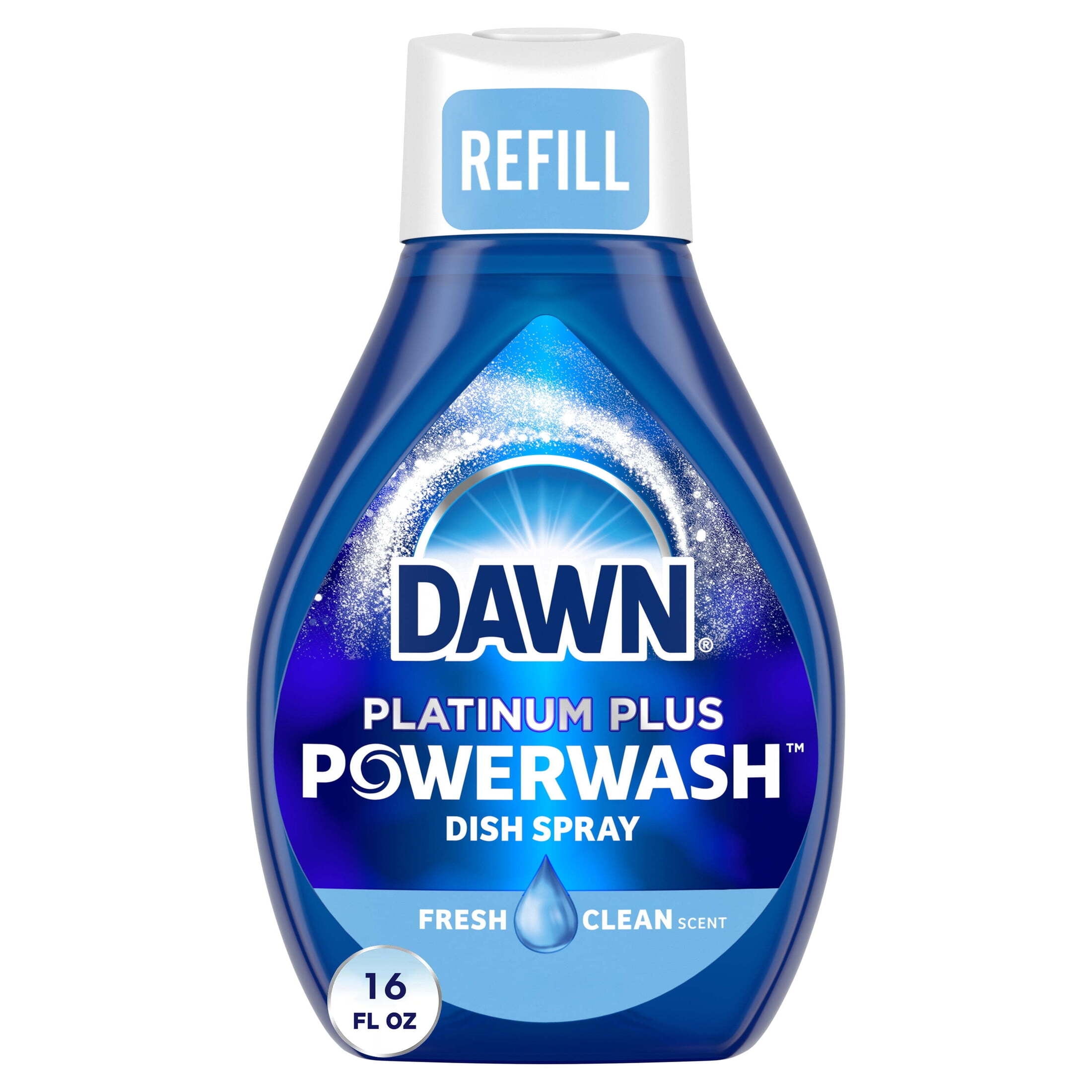 (3 pack) Dawn Powerwash Spray Refill, Dish Soap, Dishwashing Liquid, Fresh, 1 Refill