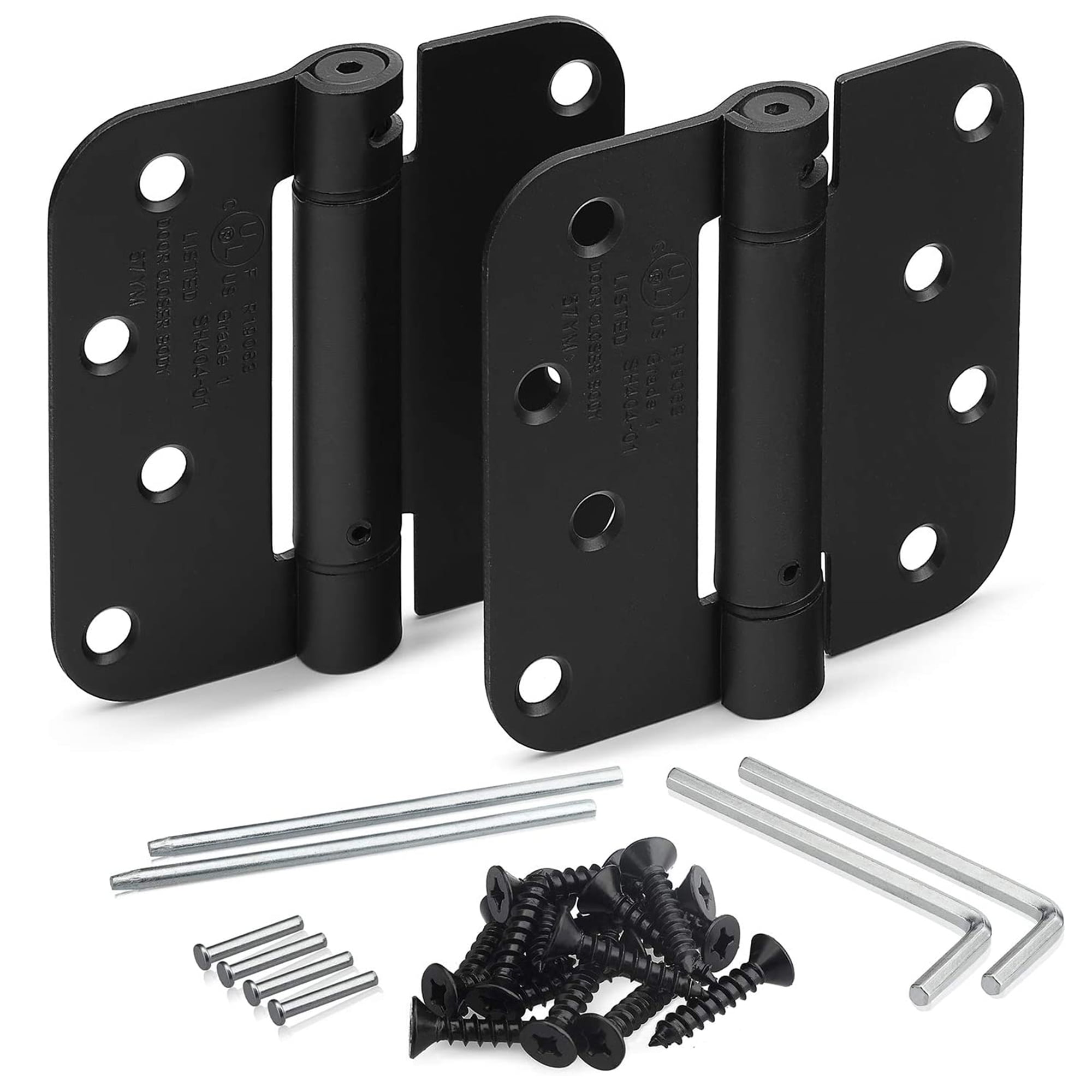 KS Hardware Automatic Self Closing Door Hinges Mortise Spring Hinge, 2