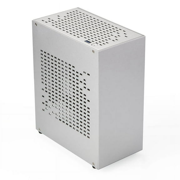 A07 Mini ITX Computer Case Chassis HTPC Host Case USB3.0 ITX Enclosure Personal Computer Chassis Desktop Box Silver