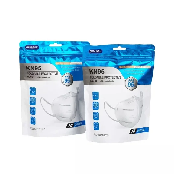 White Mask Kn95 Mask 20 Pack Disposable Mask Respiratory Protection